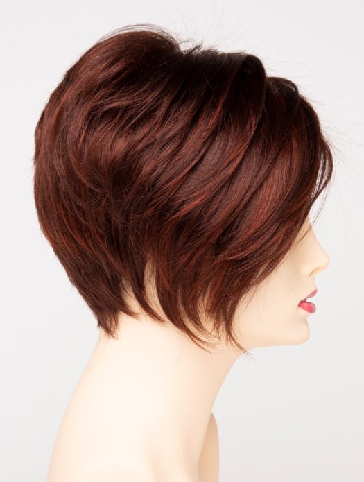 DARK RED | Auburn with Brighter Red highlights