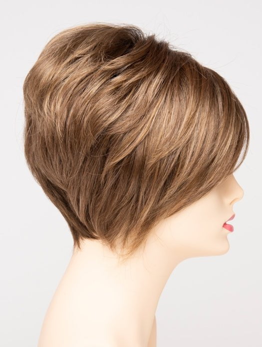 TOASTED SESAME | Medium Brown roots with overall Warm Cinnamon base and Golden Blonde highlights