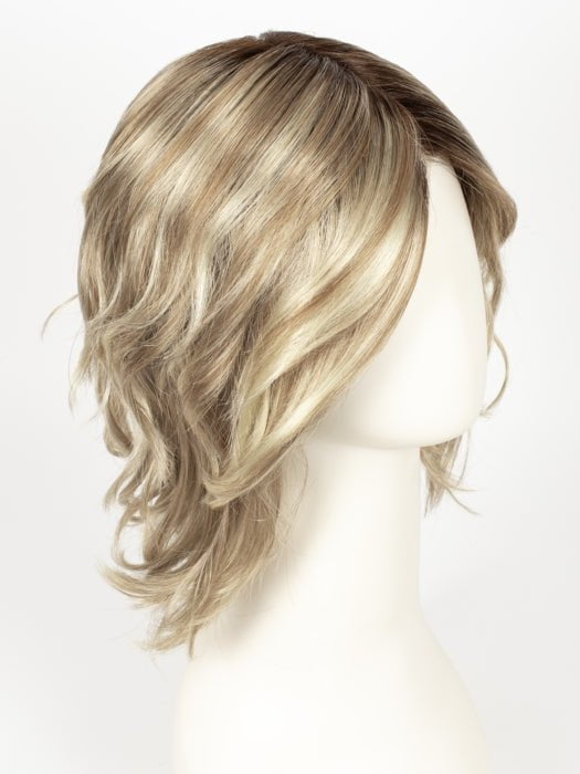 RH1488RT8 | Dark Blonde with Lightest Blonde Highlights and Golden Brown Roots