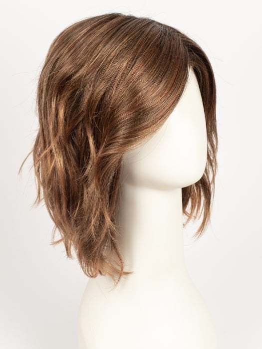 COPPER-SUNSET | Chestnut Brown with Vibrant Copper Red Highlights and Subtle Auburn Tipped Ends