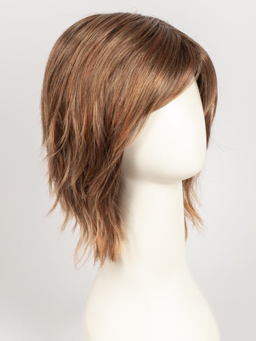 COPPER-SUNSET | Chestnut Brown with Vibrant Copper Red Highlights and Subtle Auburn Tipped Ends