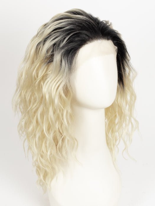 STT1B/88 | Two Toned Light Blonde with Off Black Roots