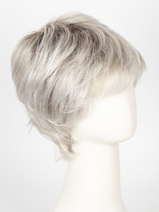 SILVER-BLONDE-ROOTED 60.24.1000 | Medium Honey Blonde, Light Ash Blonde, and Lightest Reddish Brown Blend with Dark Roots