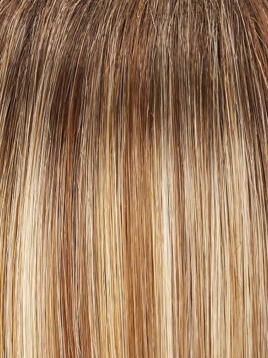 14/26S10 SHADED PRALINES N' CRÈME | Medium Natural-Ash Blonde and Medium Red-Gold Blonde Blend, Shaded with Light Brown 