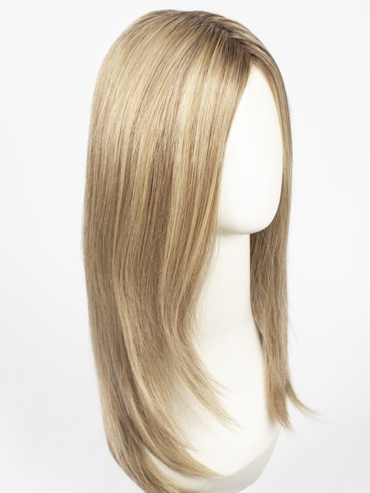 SANDY BLONDE ROOTED 16.22.20 | Medium Blonde, Light Neutral Blonde, and Light Strawberry Blonde Blend with Shaded Roots