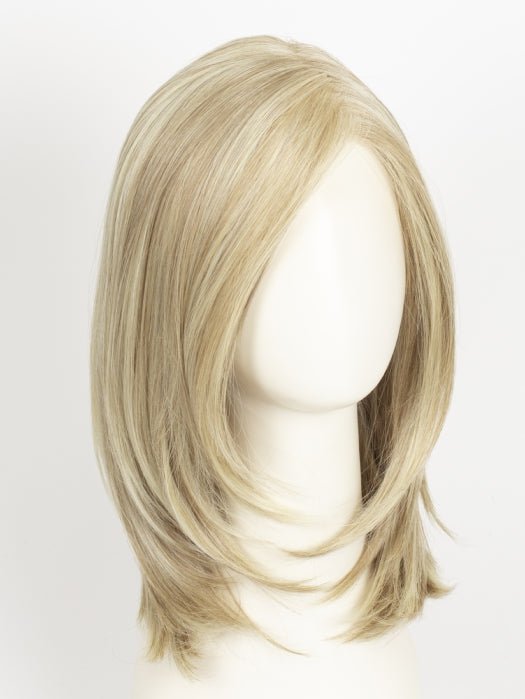 CAKE BATTER BLONDE | Neutral Beige Color Blonde mixed with Medium and Dark Blonde, Highlighted with Ash Blonde