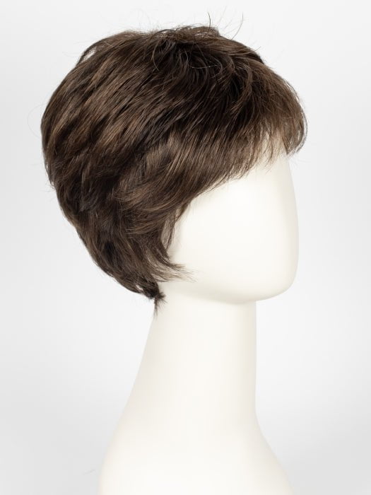 SS10 SHADED CHESTNUT | Rich Medium Brown Evenly with Light Brown Highlights with Dark Roots