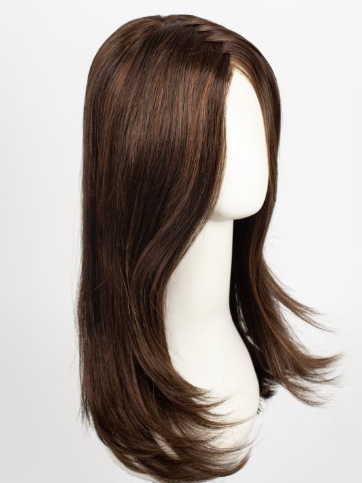 R2/31 COCOA | Dark brown with subtle warm highlights and Dark Brown roots