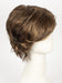 6F27 CARAMEL RIBBON | Dark Brown with Light Red-Gold Blonde Highlights and Tips