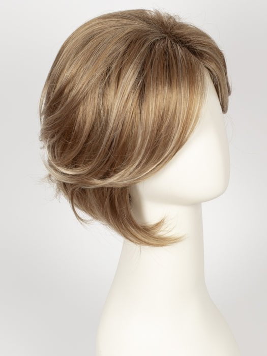 NUTMEG R | Rooted Dark Honey Brown Base with Strawberry Blonde Highlights