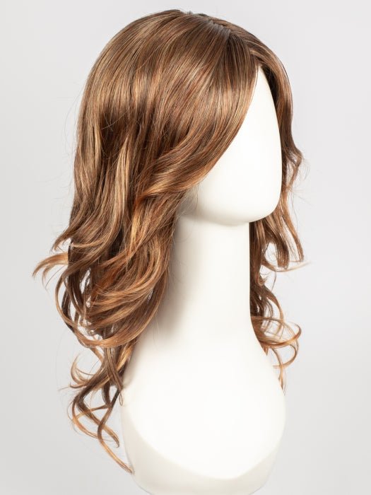 COPPER-SUNSET | Chestnut Brown with Vibrant Copper Red Highlights and Subtle Auburn Tipped Ends
