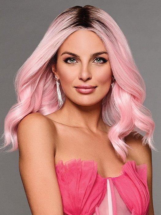 HOW PINK IT IS by Hairdo in PINK | A sweet Cherry Blossom shade with a dramatic Dark Root