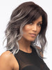 OCEAN by Estetica in GRAYDIENT-STORM | Dark Brown Roots that Melt into Light Gray and Silver Tones Towards the Ends PPC MAIN IMAGE