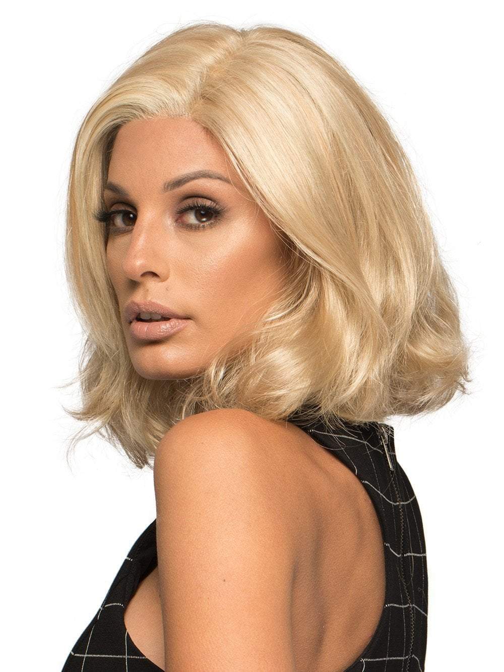 Blonde dream lace front good wig