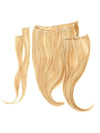 4 Piece Wavy Fineline Clip In Hair Extension Kit | Heat Friendly Synthetic Hair | 22 inches long