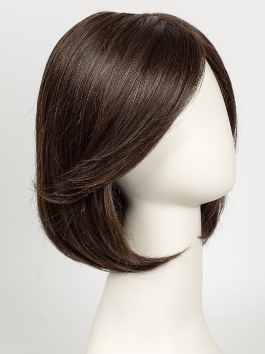 Portrait Mode Synthetic Lace Front Wig Mono Top