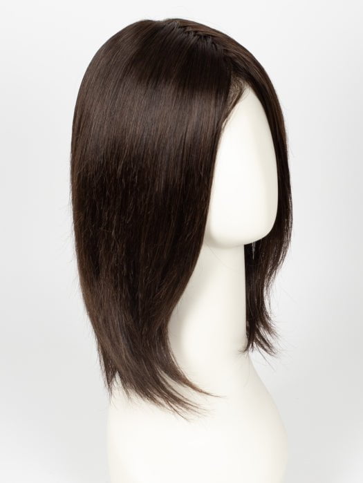 Carrie Petite Human Hair Lace Front Wig Mono Top