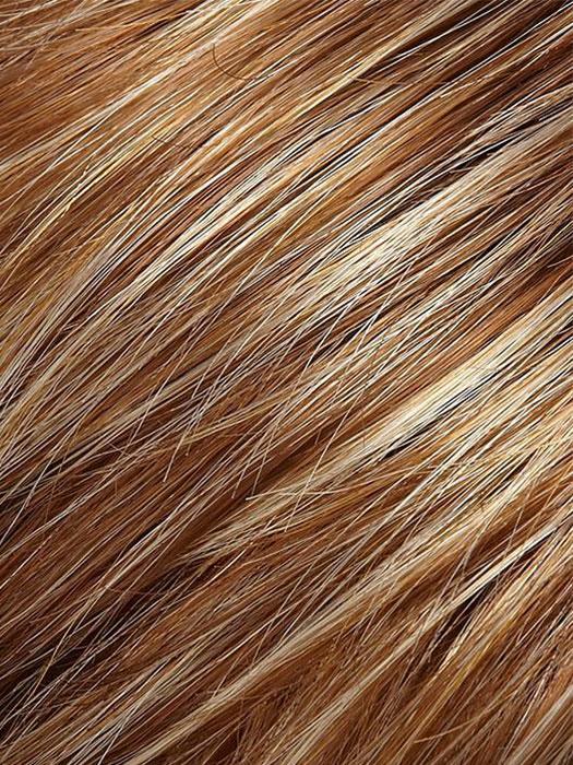 FS26/31 | Medium Red-Gold Brown and Light Gold Blonde Blend with LT Gold Blonde Bold Highlights