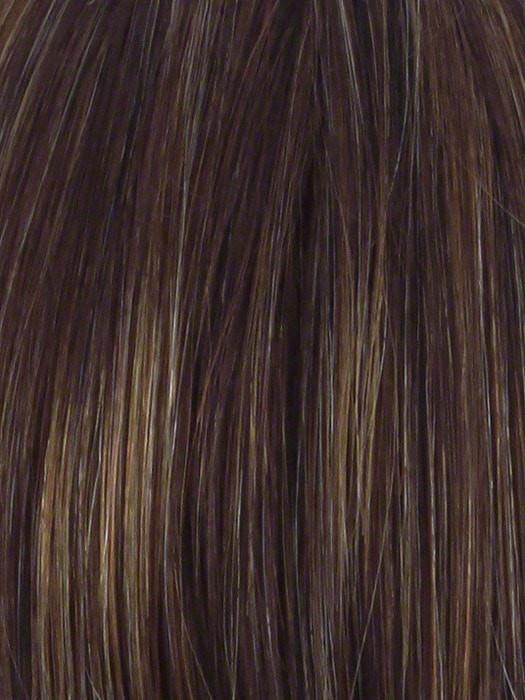 R829S+ GLAZED HAZELNUT | Medium Brown with Ginger Highlights