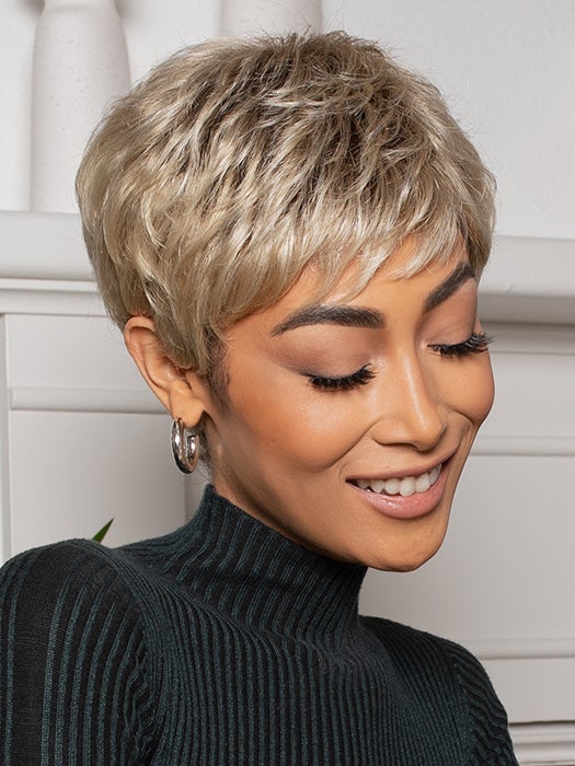 Short shop rooted wigs