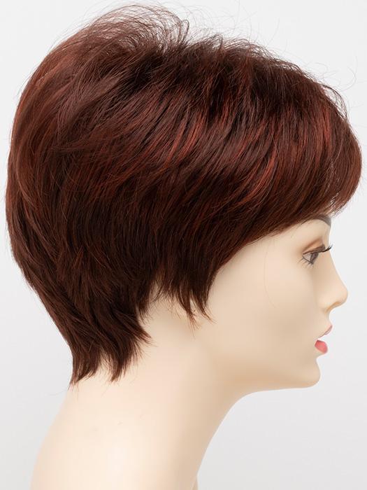 DARK RED | Auburn with Brighter Red highlights