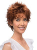 Color RH31 = DARK AUBRUN TIPPED WITH 3 RED TONES | Rosa by Estetica | Short Wig