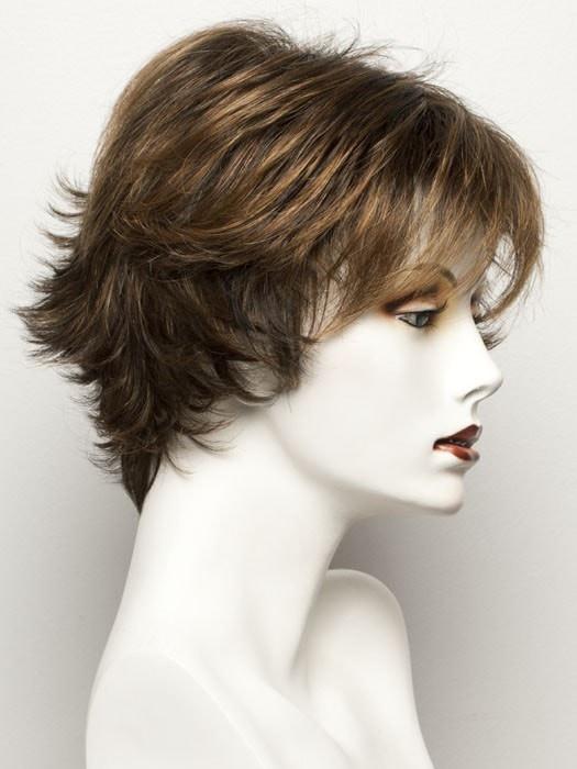 Date Synthetic Wig Mono Crown