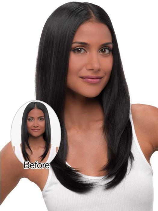 22 inch Hair Extensions 22 Fineline Straight Extension Kit by Hairdo R14/25 Honey Ginger