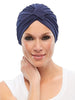 Gloria Turban by Jon Renau | Color: Navy