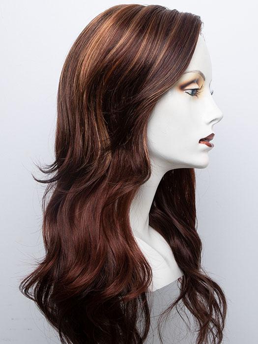 Amber Synthetic Lace Front Wig Mono Top